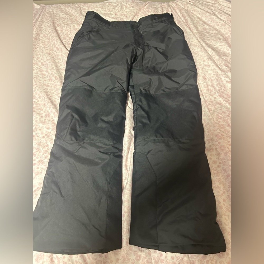 all in motion Men's Black Snow Jogger Pants